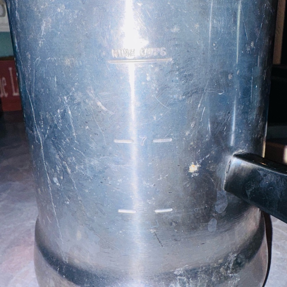 Vintage Comet Aluminum Coffee Pot Percolator Made In The USA - Picture 6 of 8